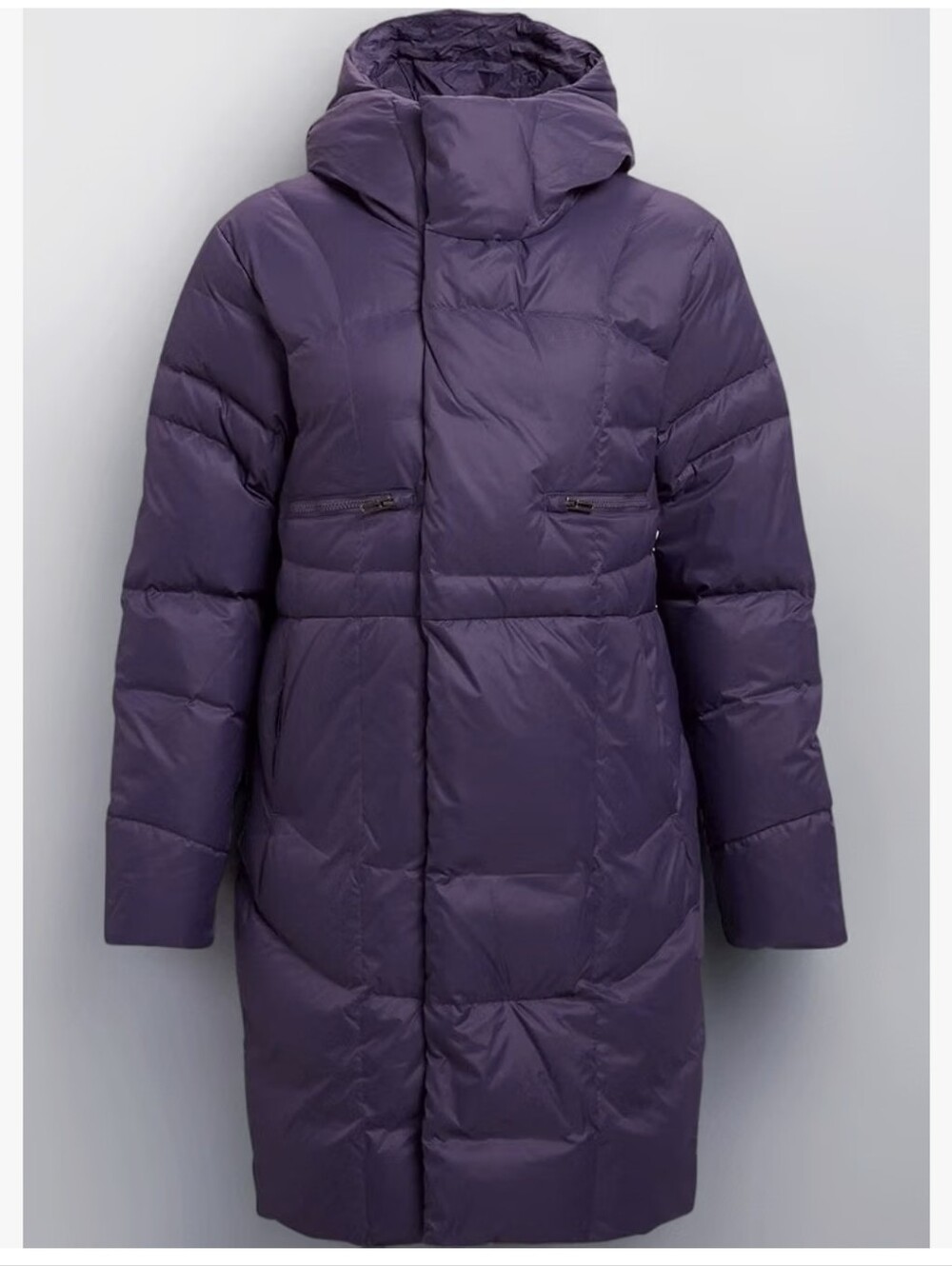 Under Armour Women's Deep Purple Long Down Coat-Size S